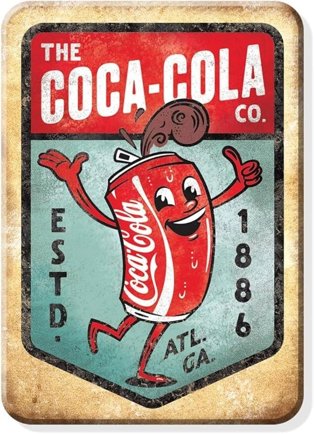 Coca-Cola Dancing Can Retro for