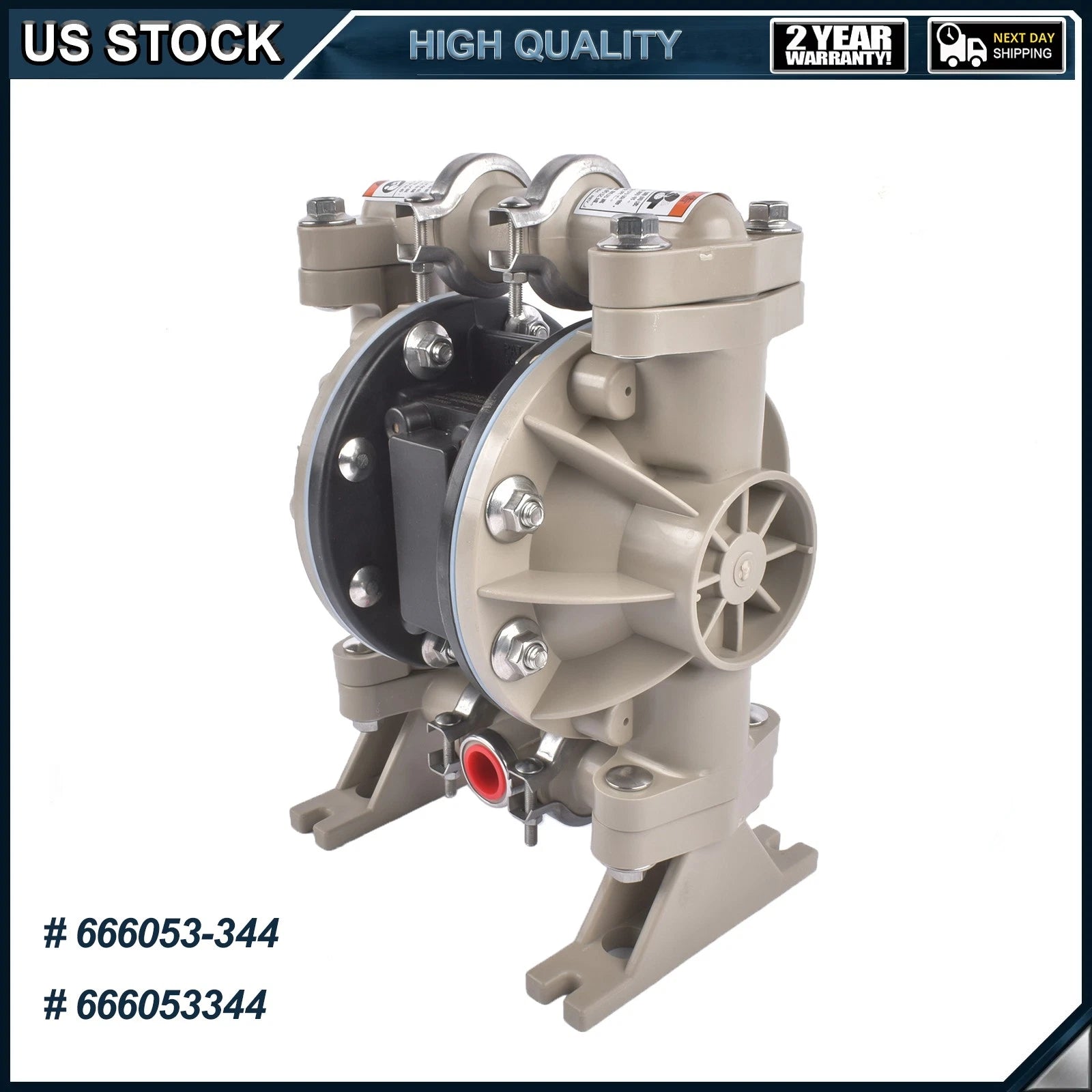 Diaphragm Pump for Ingersoll Rand ARO 1/2" (Year Range Not Specified)