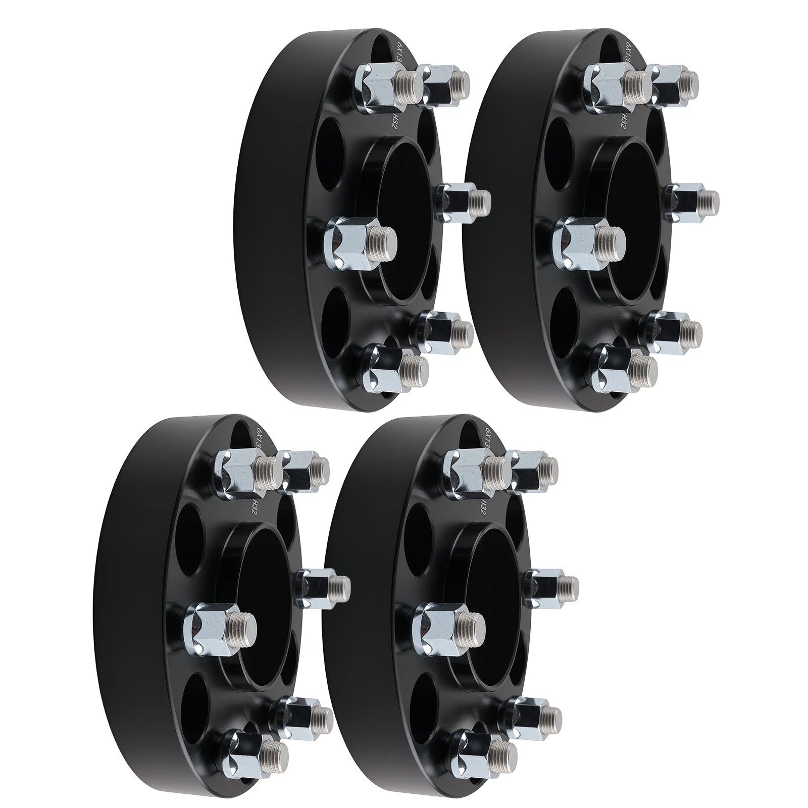 4x Wheel Spacers 6x5.5 for Chevy Silverado GMC Sierra Yukon (1999–2025) M14x1.5