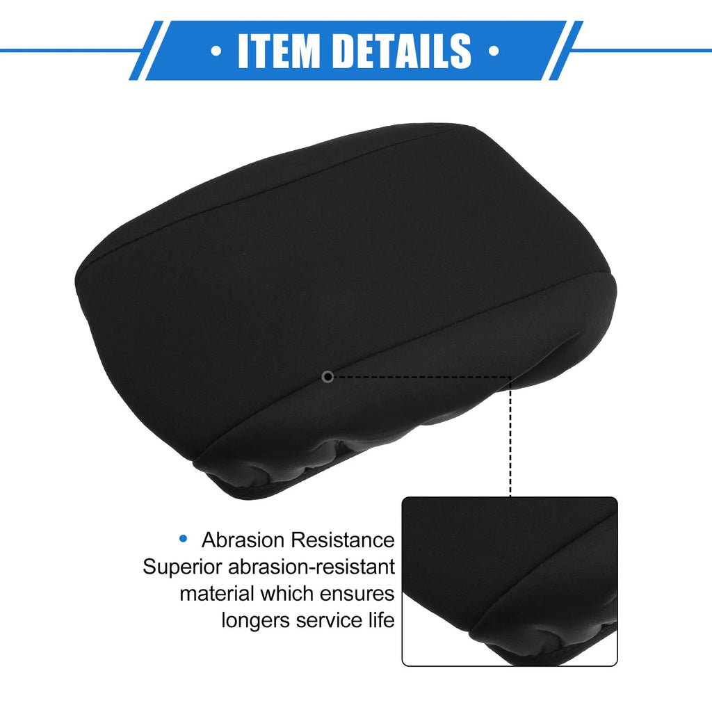 Armrest Protector Cover Pad for Chevy Cruze (2017–2019) Neoprene Black