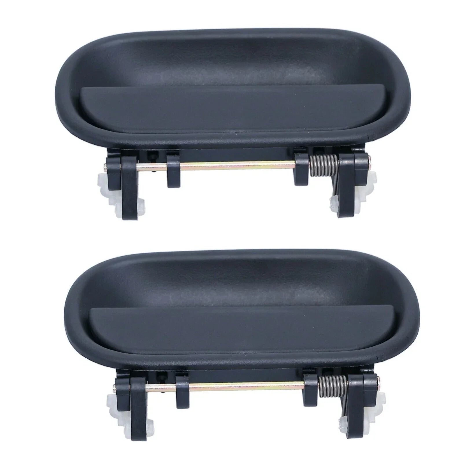 2 x Outer Door Handle Black for Isuzu N Serie (1994–2008)