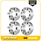Set of 4 Wheel Spacers 2 Inch for Dodge Ram 1500, Ford F-150, CJ3, CJ5