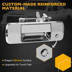 Tailgate Latch Handle with Lock Cylinder & Key for Toyota Tundra (2007-2013)
