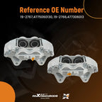 Brake Caliper Set Front L&R for Lexus GX470 Toyota 4Runner (2003–2009) 4775060130