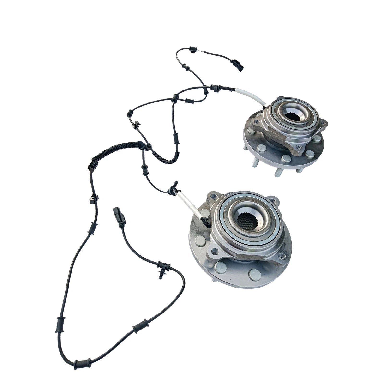 2X Front Wheel Hub Bearings Set 515162 for Ram 2500 2014–2018, Ram 3500 2013–2018