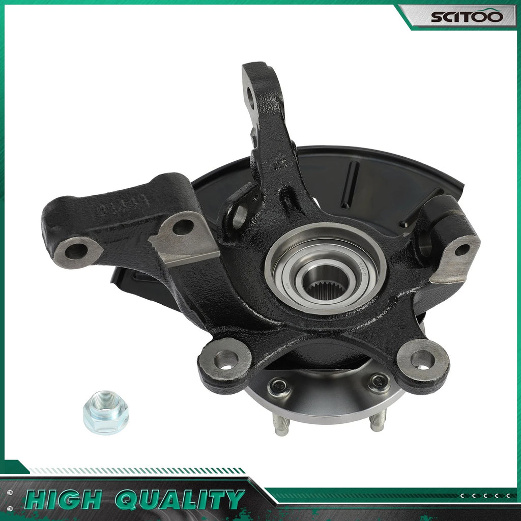 Front Right Wheel Hub and Bearing Knuckle Assembly for Ford Escape Mazda Tribute (2001–2012)