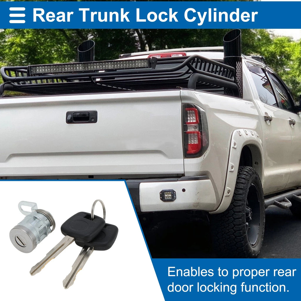 Trunk Lock Cylinder for Toyota Tundra (2014–2021) No. 690550C030 Set of 1