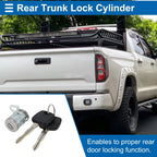 Trunk Lock Cylinder for Toyota Tundra (2014–2021) No. 690550C030 Set of 1