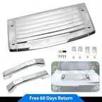 Louver Hood Air Deck Vent Grille Panel with Handle for Hummer H3 (2006–2010)