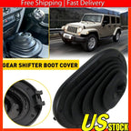 Manual Transmission Gear Shifter Boot for Jeep Wrangler JK (2007–2010)