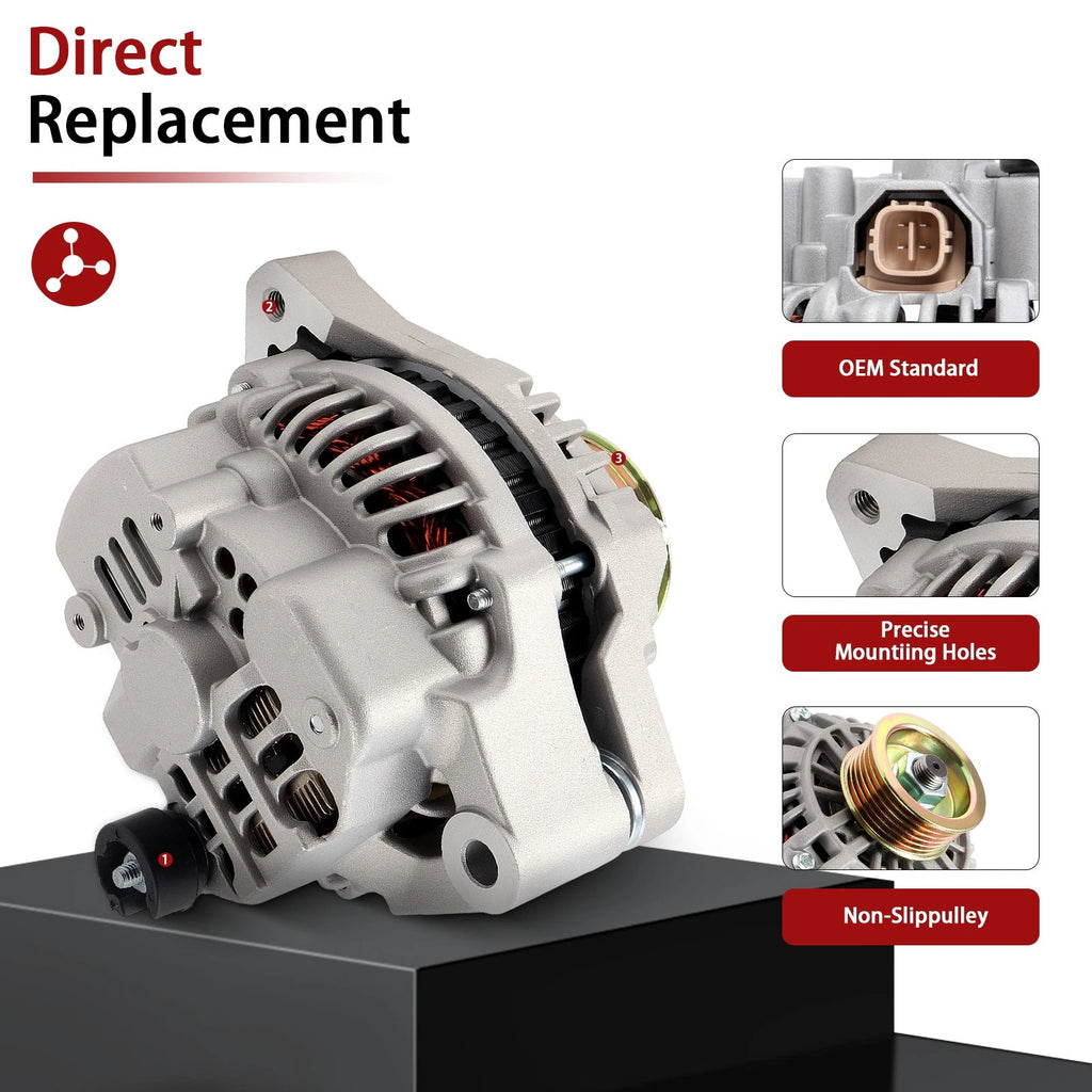 75Amp Alternator for Honda Civic Del Sol 1.6L (1996–1998)