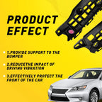 Front Bumper Support Cover for Lexus ES350 ES300h (2013–2018) Black