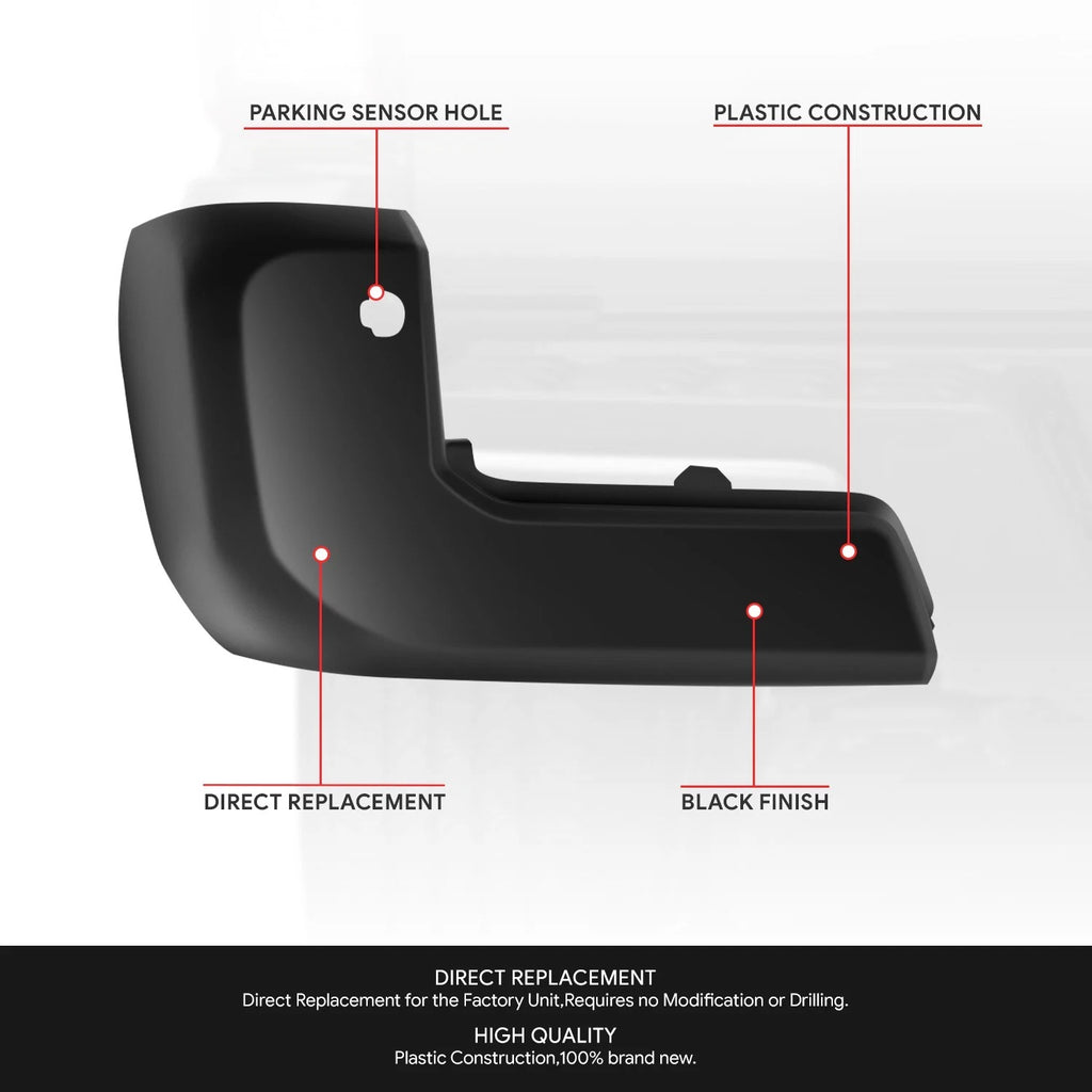Rear Driver Left Bumper Cover for Toyota Tacoma (2016–2023)