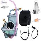 Carburetor & Throttle & Choke Cable & Air Filter Box for Yamaha PEEWEE PY50 PW50 (1990–2023)