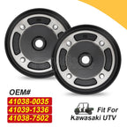 2 Rear Wheel Brake Drum Hub for Kawasaki Mule 3000 (2001–2008) KAF620G