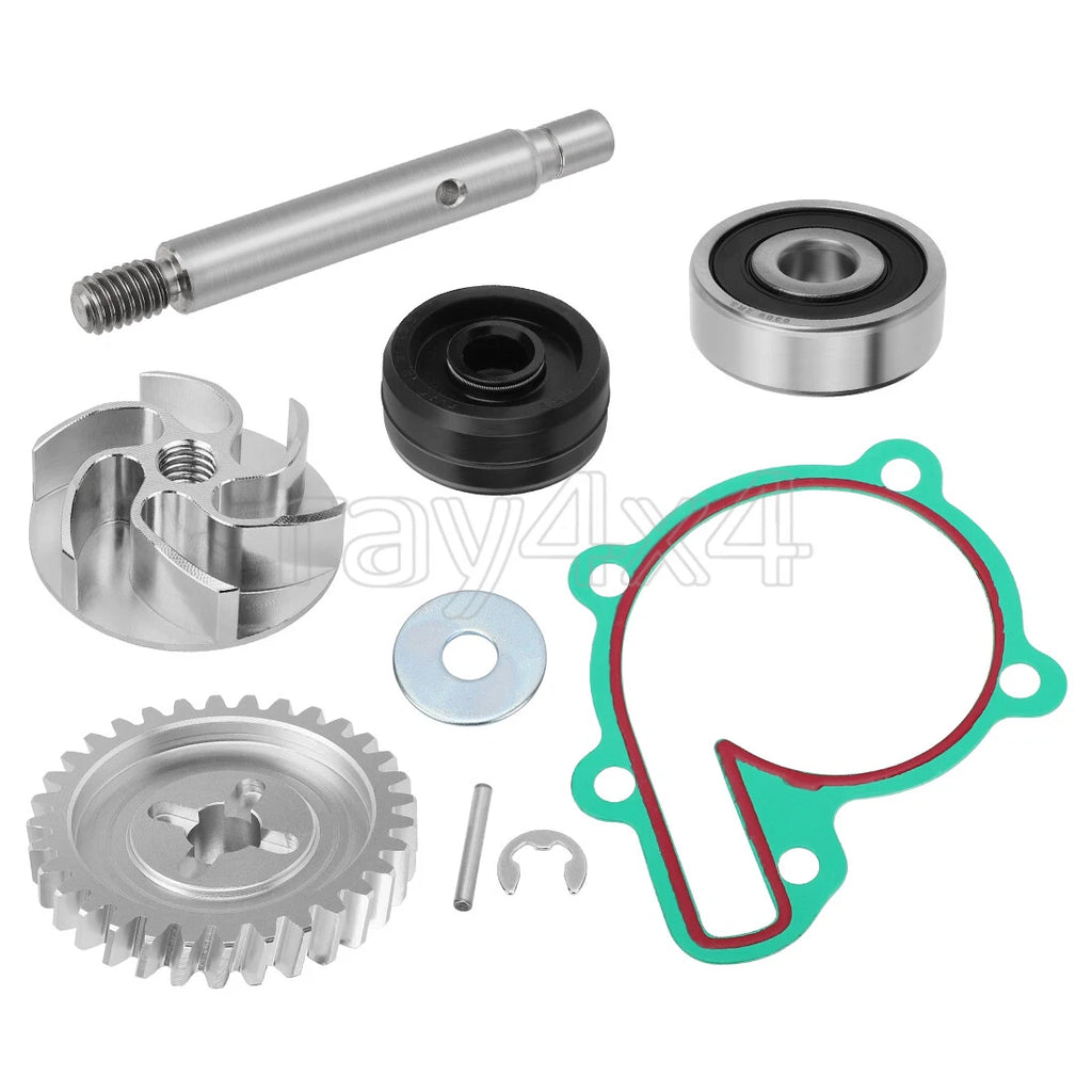 Water Pump Seal Gear Impeller Rebuild Kit for Yamaha YFZ350 Banshee (1987–2006)