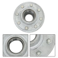 Set of 4 Galvanized Trailer Hub Kit for 7000lbs Axle (Year Range)