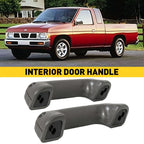 2X Inner Trim Door Pull Handle for Nissan Hardbody D21 Frontier (1986–1997)
