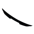 Glossy Black Rear Trunk Spoiler Wing for Audi A4 S4 B9 Sedan (2017-2024)