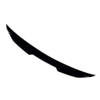 Glossy Black Rear Trunk Spoiler Wing for Audi A4 S4 B9 Sedan (2017-2024)