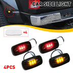 4X Amber Red Side LED Smoked Marker Light for Dodge RAM 2500 3500 (2003–2018)