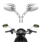 Chrome Rear View Mirrors for Harley Touring Road Electra Street Glide (1994-2022)