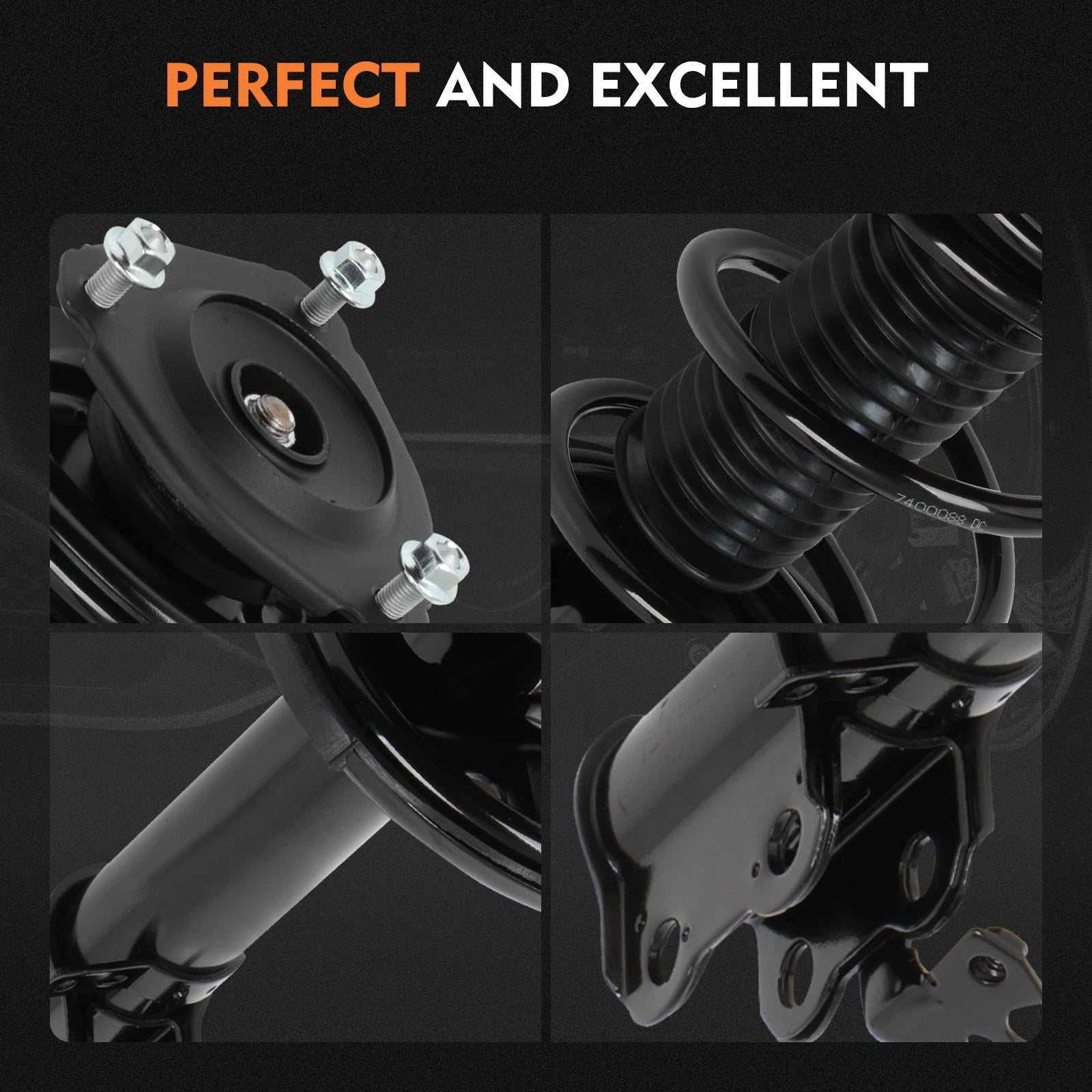 2X Complete Struts Shocks Springs & Mounts for RAV4 (1996–2000)