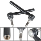 Set of 4 Front Inner Outer Tie Rod Ends for Hummer H3 H3T (2006-2010)