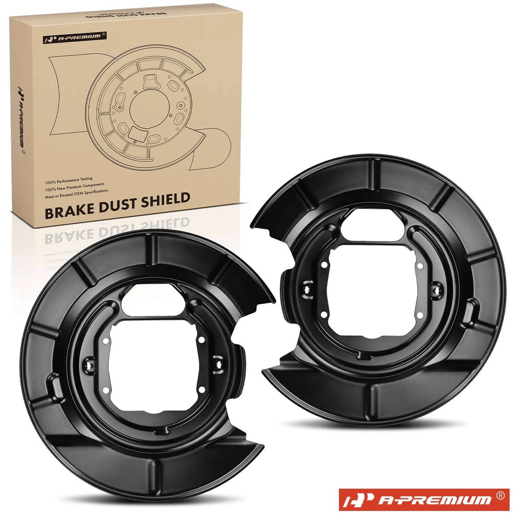 2Pcs Brake Dust Shield for BMW 525i 528i (2001–2003)