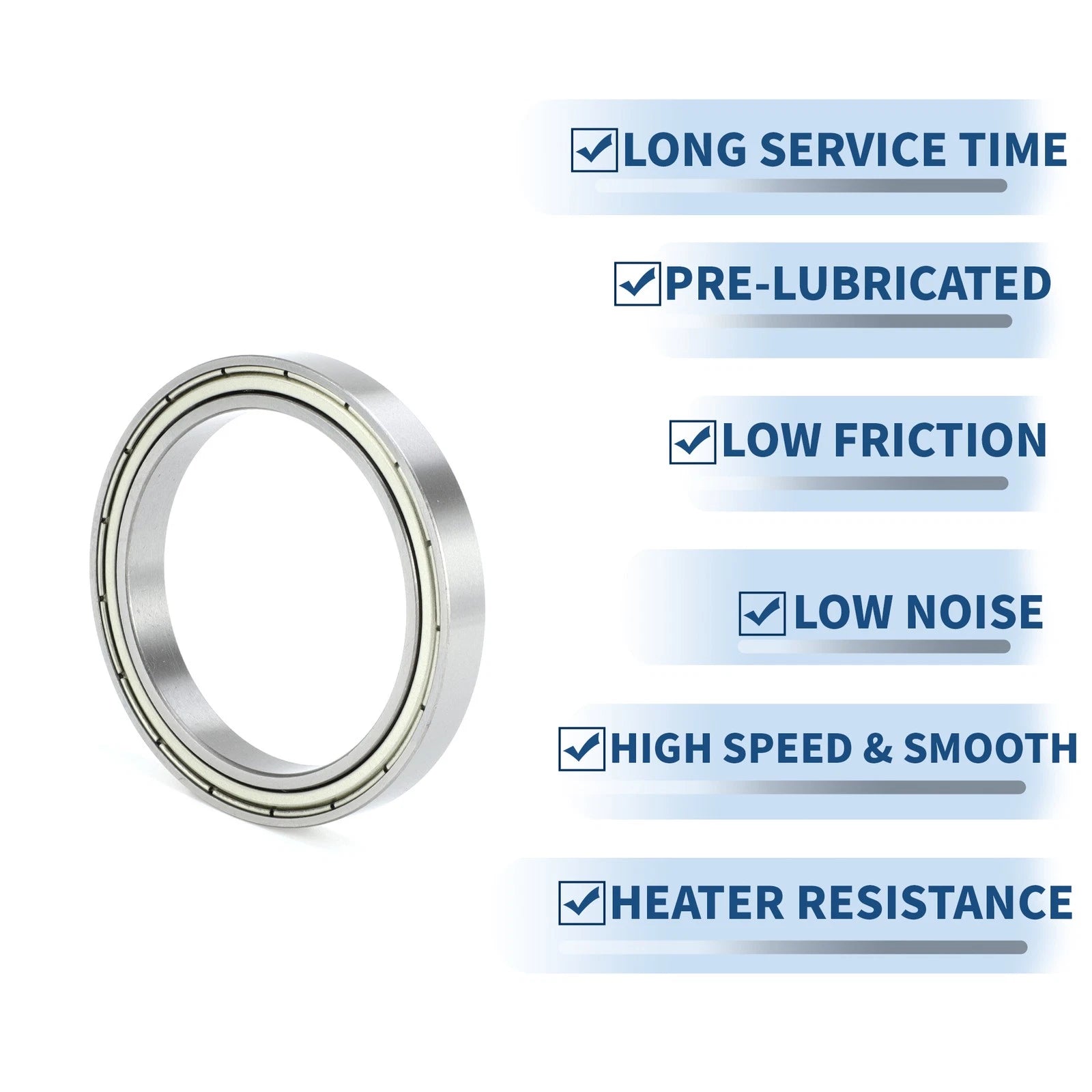 6812ZZ Deep Groove Ball Bearing for Scooter Skateboard Wheel (60x78x10mm)