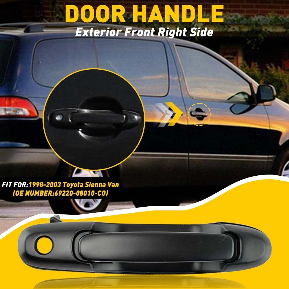Outside Door Handle for Toyota Sienna (1998–2003) - Front Right