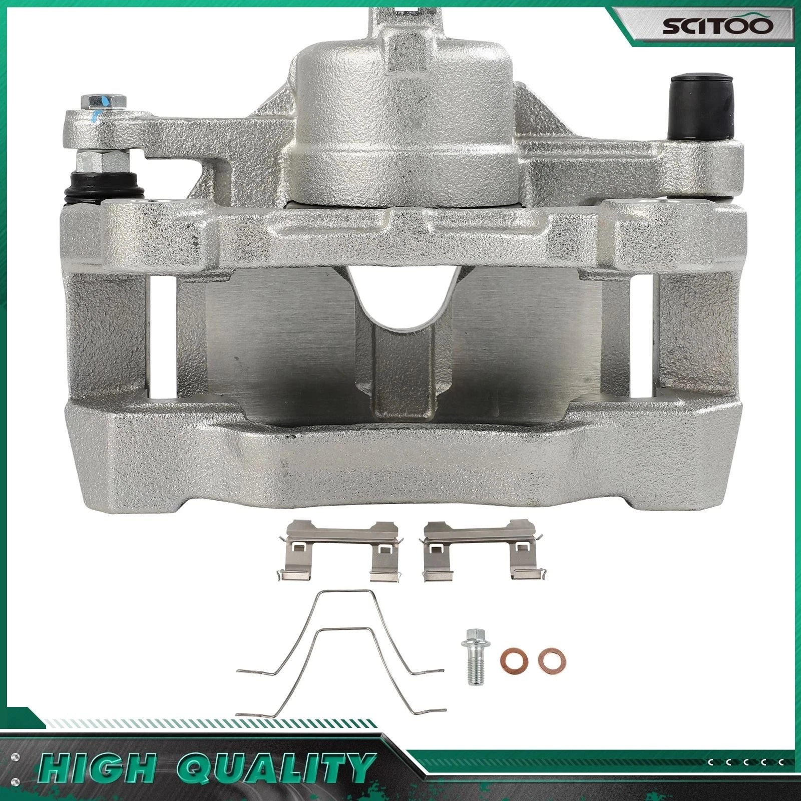 Front Left Brake Caliper for Infiniti Q60 (2014–2015), G35 (2007–2008) w/ Bracket