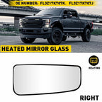 Mirror Glass Lower for Ford F-250 Super Duty (2017–2019) RH V