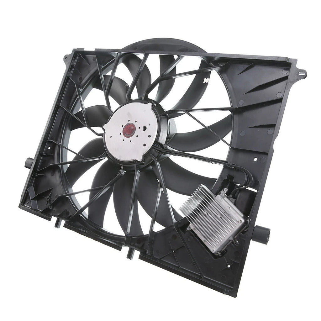 Cooling Fan Assembly with Brushless Motor for Mercedes-Benz S350 S500 (2000–2006)