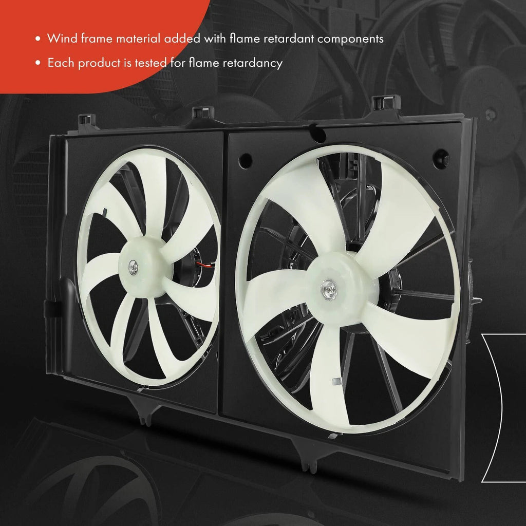 Dual Cooling Fan Assembly with Module for Toyota Camry (2007-2010)