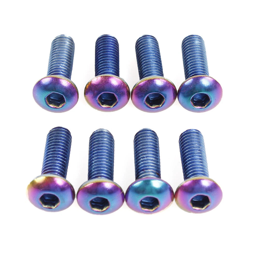 Set of 8 Steering Wheel Conical Screws with Allen Key M5