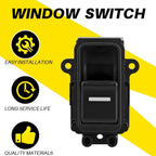 Power Window Switch for Acura TSX (2004–2008) - Passenger Front, OEM