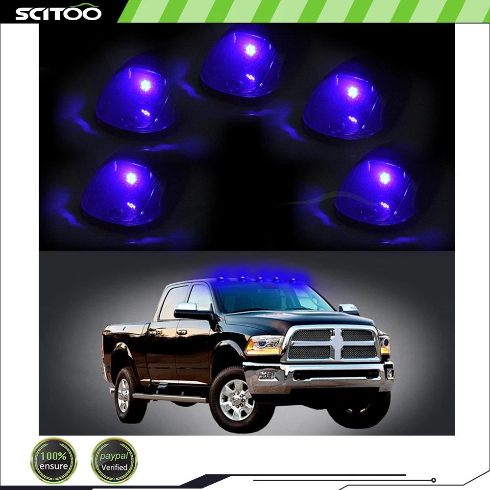 5PCS Smoke Side Marker for Dodge Ram 2500 (1999–2001) & 3500 (1999–2002)