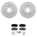 Bosch Front Vented Rotors & Blue Ceramic Brake Pads for Mazda CX-7 (2007–2012)