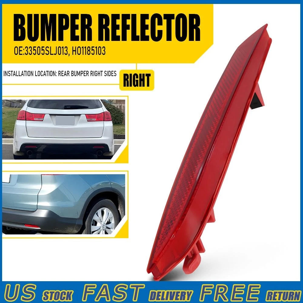 Bumper Reflector for Honda CR-V (2012–2014) Right CAPA EX, EX-L, LX, Touring