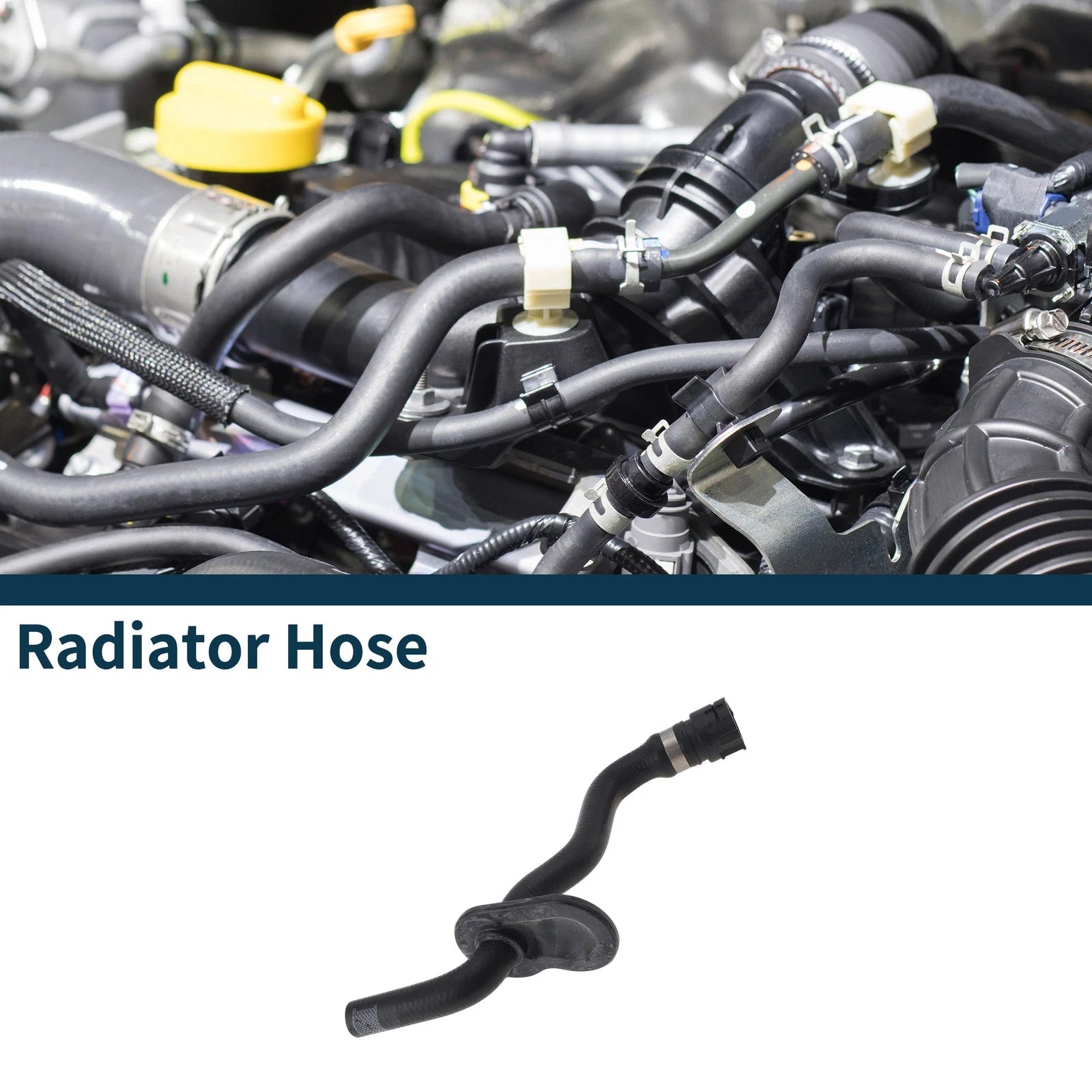 Radiator Hose for Audi A7 Quattro (2012–2015) 4G0819350B Rubber Heater Hose
