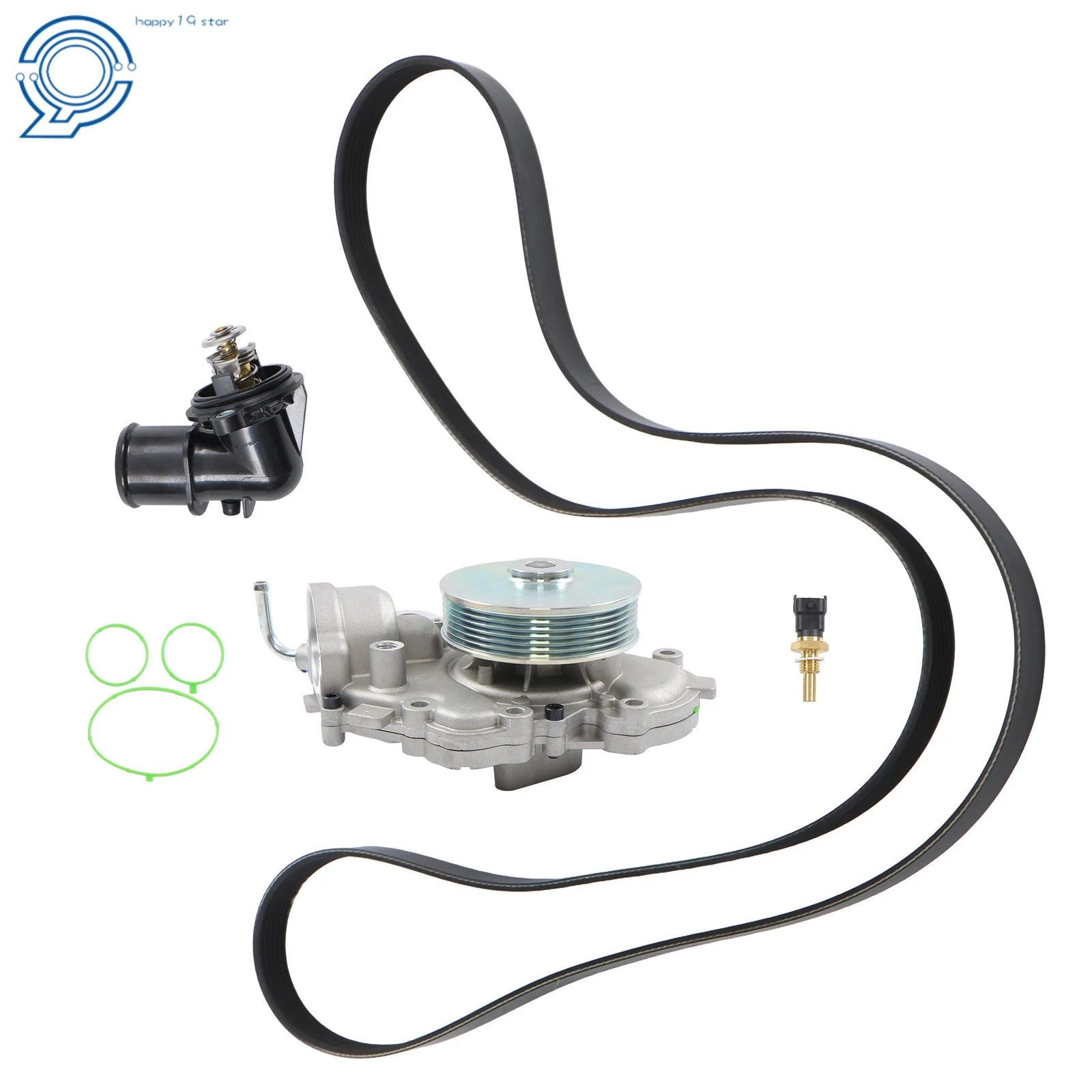 Timing Belt Kit with Water Pump and Thermostat for Jeep Grand Cherokee (2014–2020)