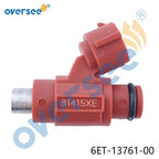 6X Fuel Injector for Yamaha Waverunner FZR FZS FX SVHO GP1800 SX195 (2010–2023)