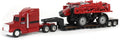 1/64 Case IH Patriot 4350 Sprayer & Semi with Lowboy Trailer (44379)