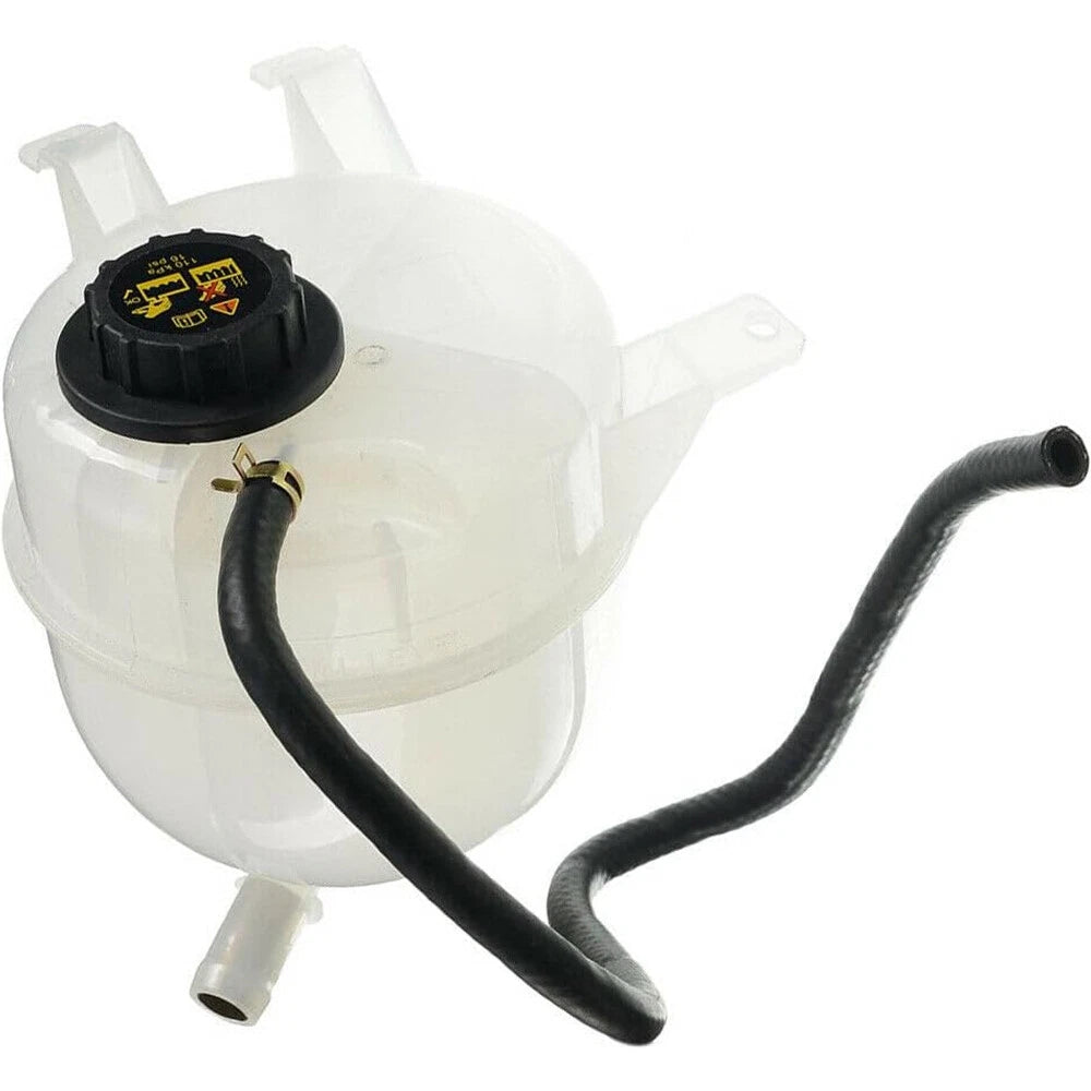 Front Coolant Reservoir Tank with Cap for Ford E-150 E-250 E-350