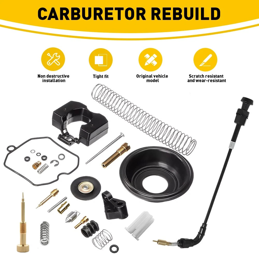 Carburetor Rebuild Kit for Harley-Davidson Sportster 883 1200 (1988–2023)