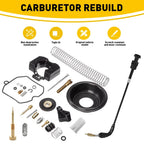 Carburetor Rebuild Kit for Harley-Davidson Sportster 883 1200 (1988–2023)