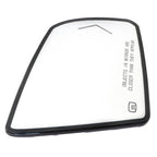 Right Passenger Side Mirror Glass for Tundra Sequoia (2007–2017) Heated Signal