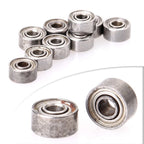 Set of 10 Miniature Ball Bearings 681XZZ 1.5x4x2mm