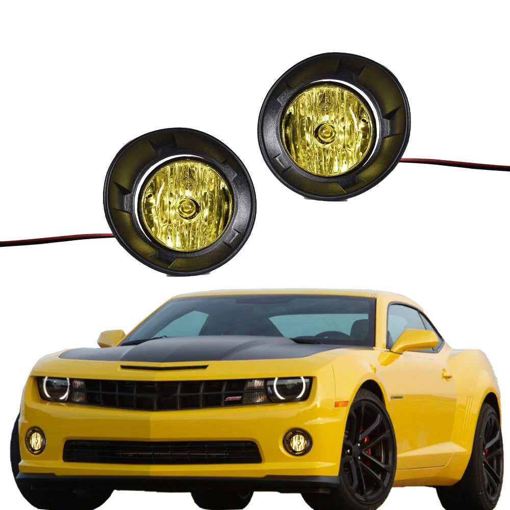 Fog Lights for Chevy Camaro (2010–2013) - Yellow Lens